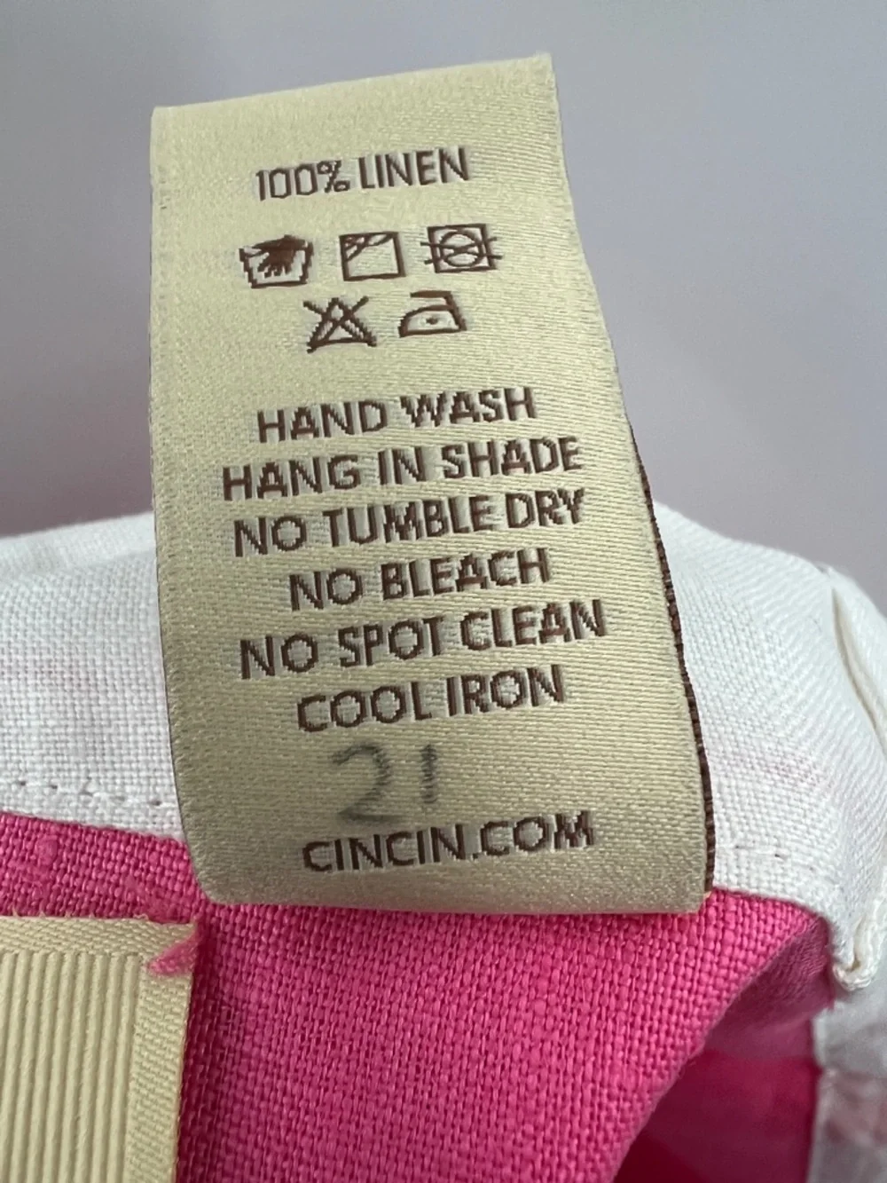 Cin Cin NWT Twiggy Top and Bubble Mini Skirt Linen Set in Barbie size XL Revolve